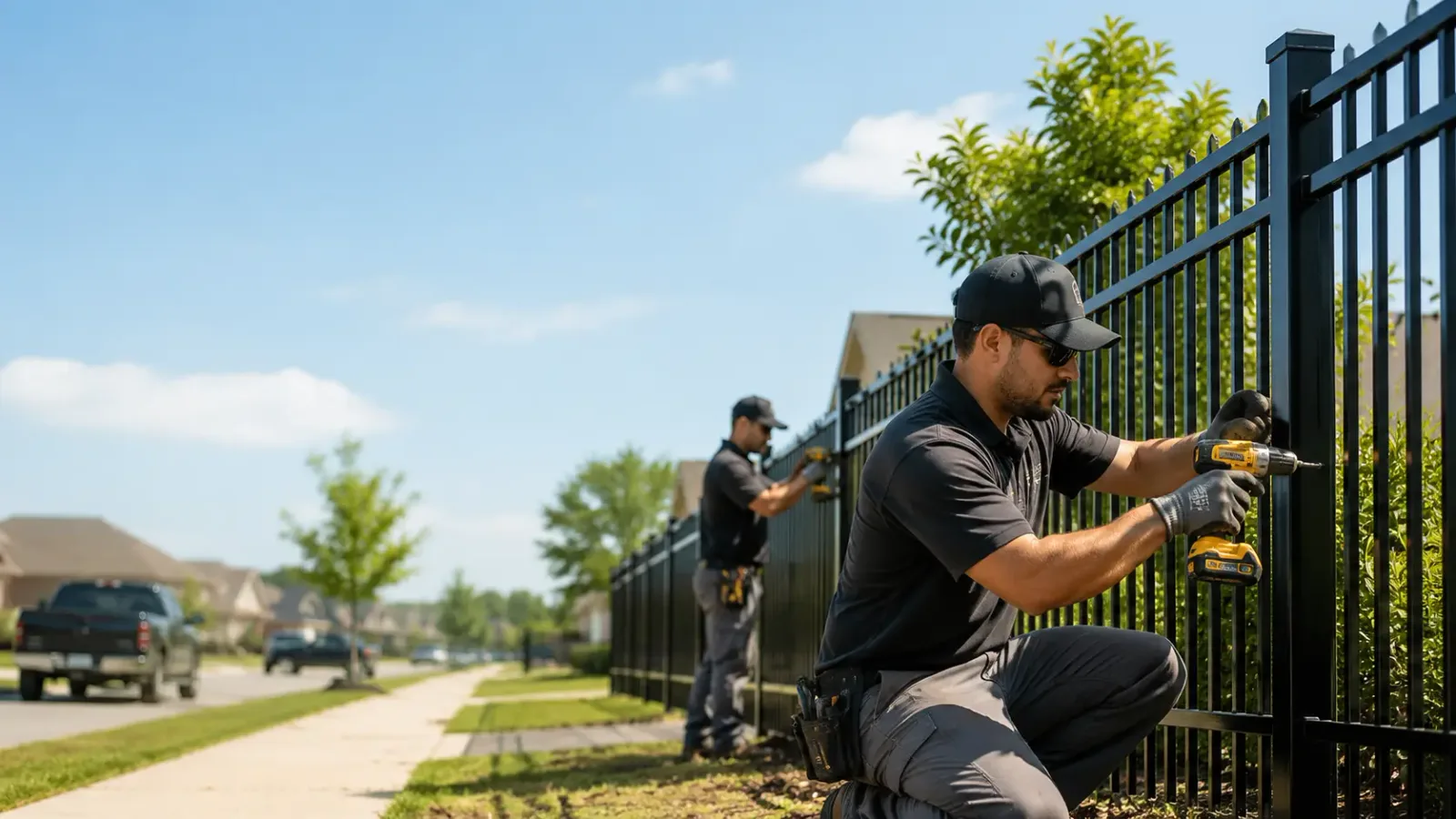 Metal Fence Installation in Martinsville, MO